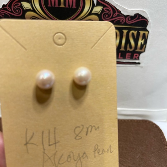 Akoya Pearl Earrings - Picture 2 of 9